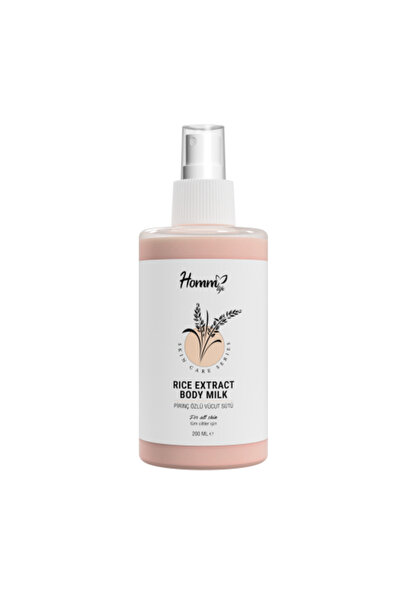 Homm Life Pirinç Özlü Vücut Sütü 200ml