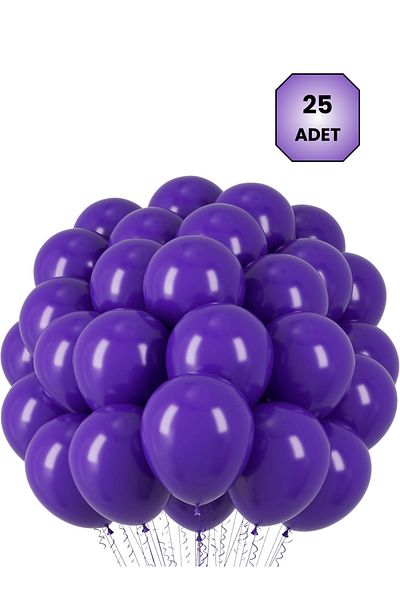 Mielibon Pastel Purple Balloons 12 Inch Set of 25 – Party Birthday Engagement Wedding Decoration