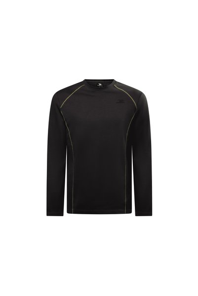 duneus Unisex Long Sleeve Cotton T-Shirt - Dark Grey