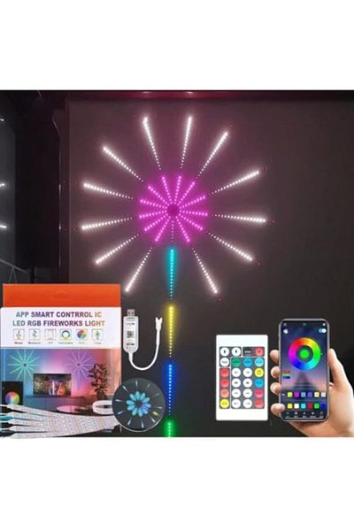 SWEET COLORS Dynamic Fireworks LED Strip Light