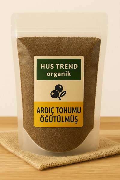 Hus Trend Ardıç Tohumu Tozu 50 Gr Taze Öğütülmüş Katkısız Organik ve Doğal Ar...