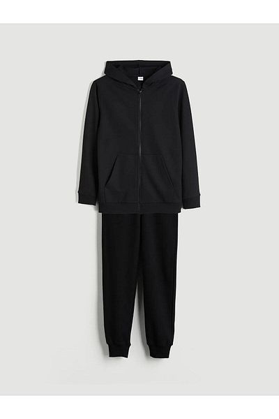 LC Waikiki Lcw Kids Hooded Boys Tracksuit Set (W5)