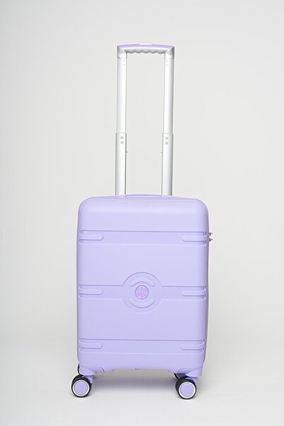 Travel POLO Küçük Boy Kırılmaz Valiz Lila 1015
