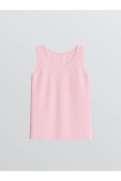 LC Waikiki Lcw Kids Heart Patterned Girl's Undershirt 2-Piece (W5)