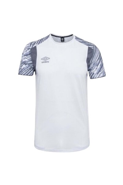 UMBRO TF-0437 Plus Ανδρικό T-Shirt Προπόνηση ΛΕΥΚΟ