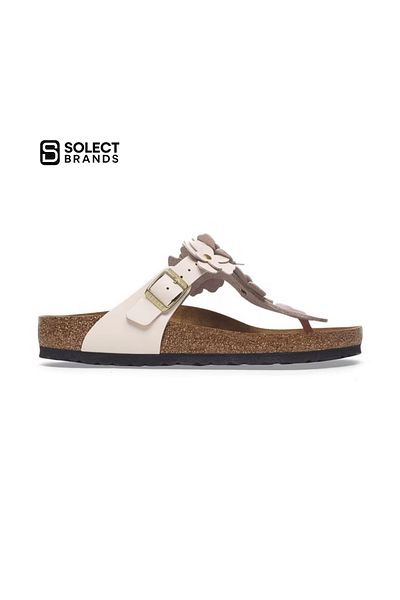 Birkenstock Gizeh Flowers Women's Pink Slippers - Solect Brands