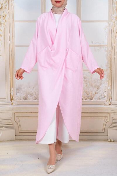 HÜLYA TÜRK BUTİK Cross Detail Linen Aerobin Cap