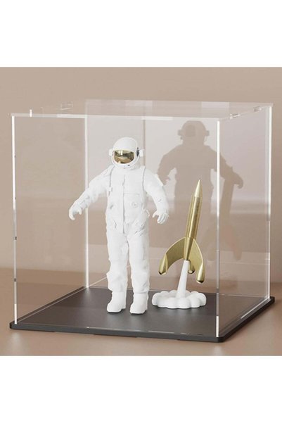 Generic Acrylic Display Case, 8x8x8 Inch Cube Acrylic Boxes for Display, Clea...