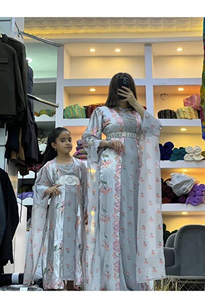 SOLİN YÖRESEL Anne-Kız Yöresel Elbise Düğünlük Kaftan Abiye(Görseldeki Aksesu...