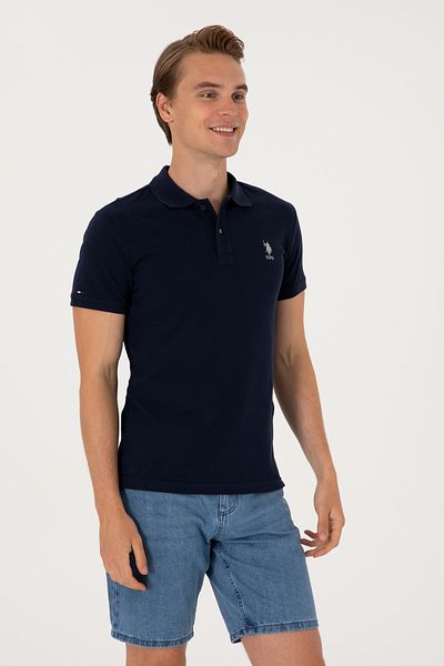 U.S. Polo Assn. Men's Navy Polo Shirt With Logo