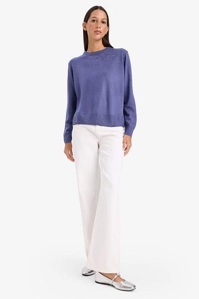 DeFacto New Season Relax Fit Crew Neck Knitwear Sweater