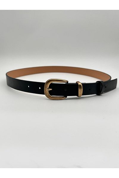 MODAM HİFA Antique Buckle Women's Belt Trouser Belt Classic Belt