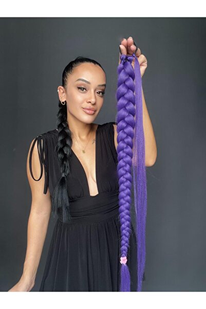 Suzan Peruk Örgü At kuyruğu Uzun(videolu) Saçına Ör ve Çık Uzun Örgü At kuyru...