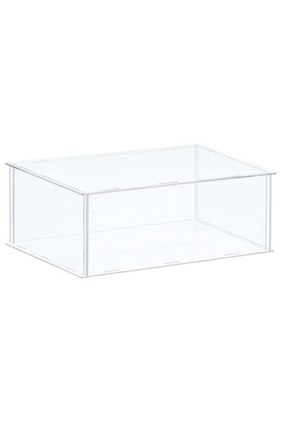 Generic Acrylic Display Case Plastic Box Clear Assemble Dustproof Showcase 14...