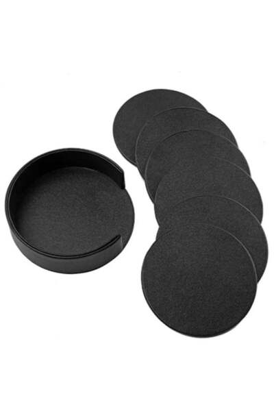 Generic Premium Ceramic Glass Coaster – Pack of 6 | Elegant Surface Protector...