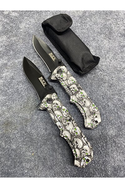 BUCK ÇAKI KURU KAFA BASKILI