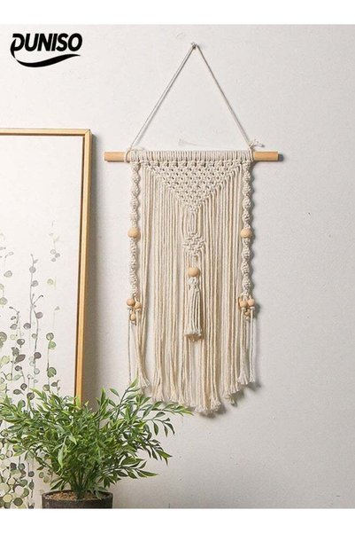 Generic Wall Hanging Woven tapestry,Handmade Boho Cotton Wall Decor for Bedro...
