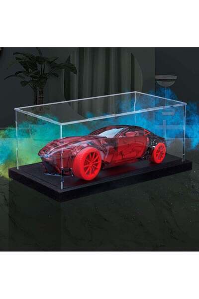 Generic Display Case for Collectibles Secure Assemble Cube Acrylic Box for Di...