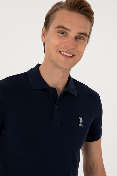 U.S. Polo Assn. Men's Navy Polo Shirt With Logo