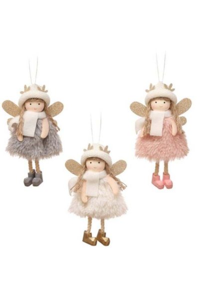 Generic Christmas Tree Decorations, Doll Christmas Tree Ornaments 3Pcs Elk Ch...