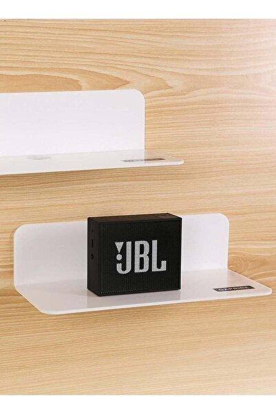 Generic White Floating Shelves Wall Mounted Set of 2 - Easily Expand Wall Spa...