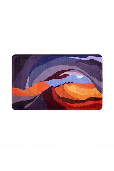 Generic RIZARIES SuperSoft Cave Eye Door Mat, Non-slip Washable, 50 x 80cm