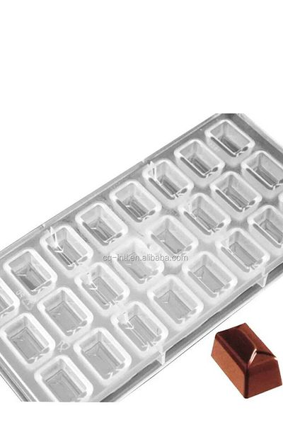Generic Acrylic Chocolate Mold 27.5 X 13.5 Cm Clear