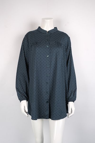 MUSTÜN Moon Patterned Viscose Shirt
