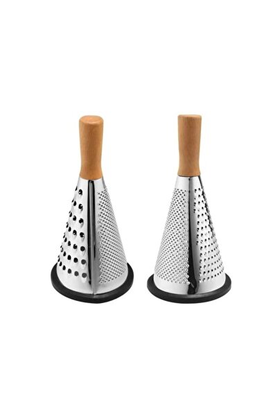 mutfakmagazasi مبشرة الشيف الفاخرة من الفولاذ المقاوم للصدأ ذات 3 جوانب مع حا...