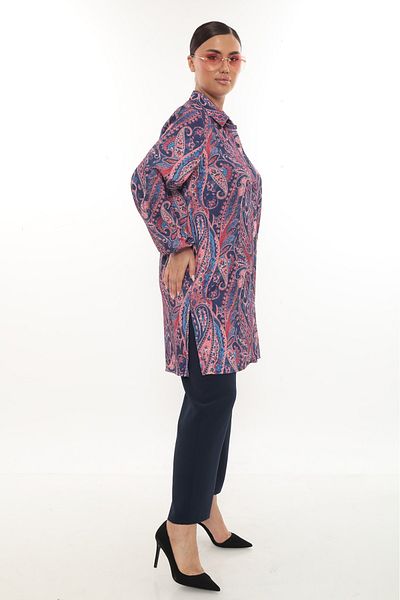 TUNİK Women's Patterned Slit