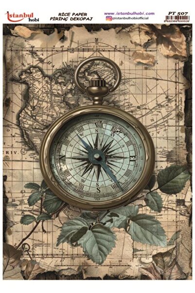 İstanbul Hobi Pirinç Dekopaj Kağıdı 30x42cm PT-507