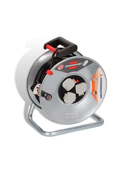 Generic Silver cable extension reel 50m