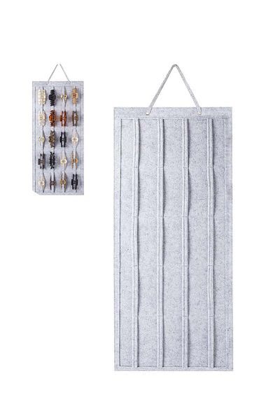 Generic Excefore Bow Holder Stylish Girls Hair Claw Hanger Large Clip Organizer Storage Hanging Wall Door C