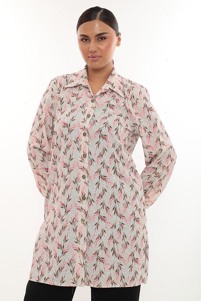 TUNİK Women's Patterned Slit
