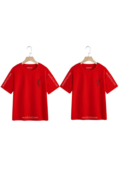 UNIQUE DESIGN Female and Male Lion Couples Lover Couple Combination Design T-Shirt, Women Men Lover Combination