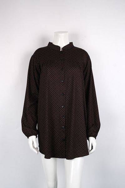 MUSTÜN Moon Patterned Viscose Shirt