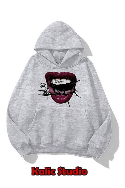 Kalic Studio Grillz Oversize Sweatshirt Gray