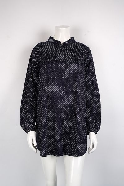 MUSTÜN Moon Patterned Viscose Shirt