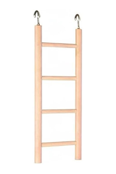 AyrStore Kuş Ahşap Merdiven 4 Basamak 20Cm