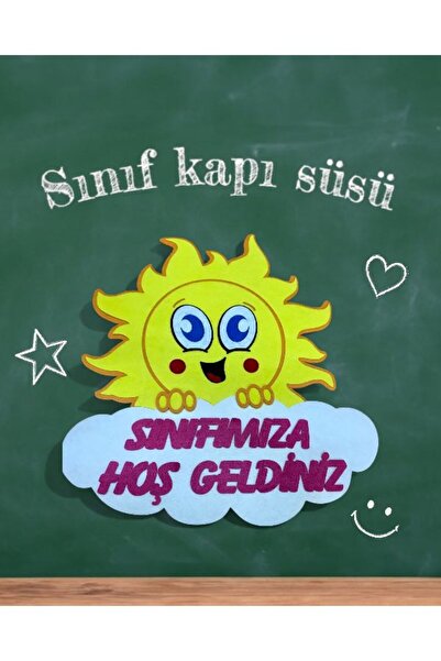 KeçeBizde KEÇE GÜNEŞ KAPI SÜSÜ