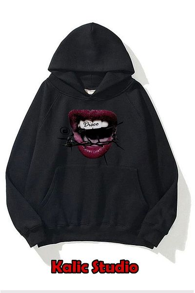 Kalic Studio Grillz Oversize Sweatshirt Black