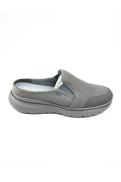 BABALİ King Paolo 1211 Gray Men's Slippers