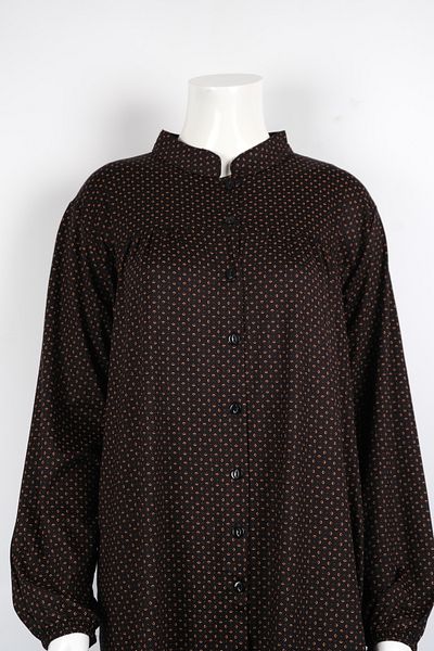 MUSTÜN Moon Patterned Viscose Shirt