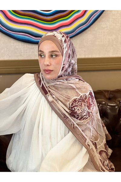 Modakaşmir Lipa Pattern Bamboo Shawl