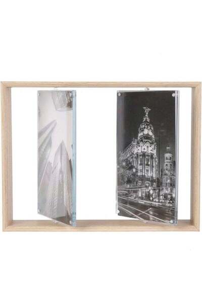 Generic The Home Deco Factory Rotating Photo Frame