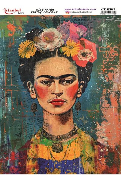 İstanbul Hobi ورق ديكور نحاسي 30x42 سم PT-2563