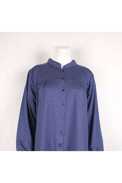 MUSTÜN Moon Patterned Viscose Shirt