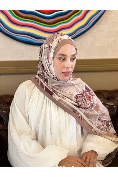 Modakaşmir Lipa Pattern Bamboo Shawl