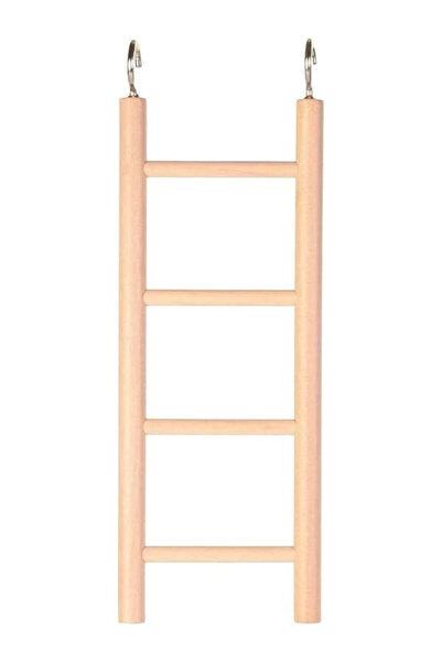 AyrStore Kuş Ahşap Merdiven 4 Basamak 20Cm