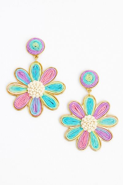 DAZLİNGACCESSORY Mesh Steel Earrings
